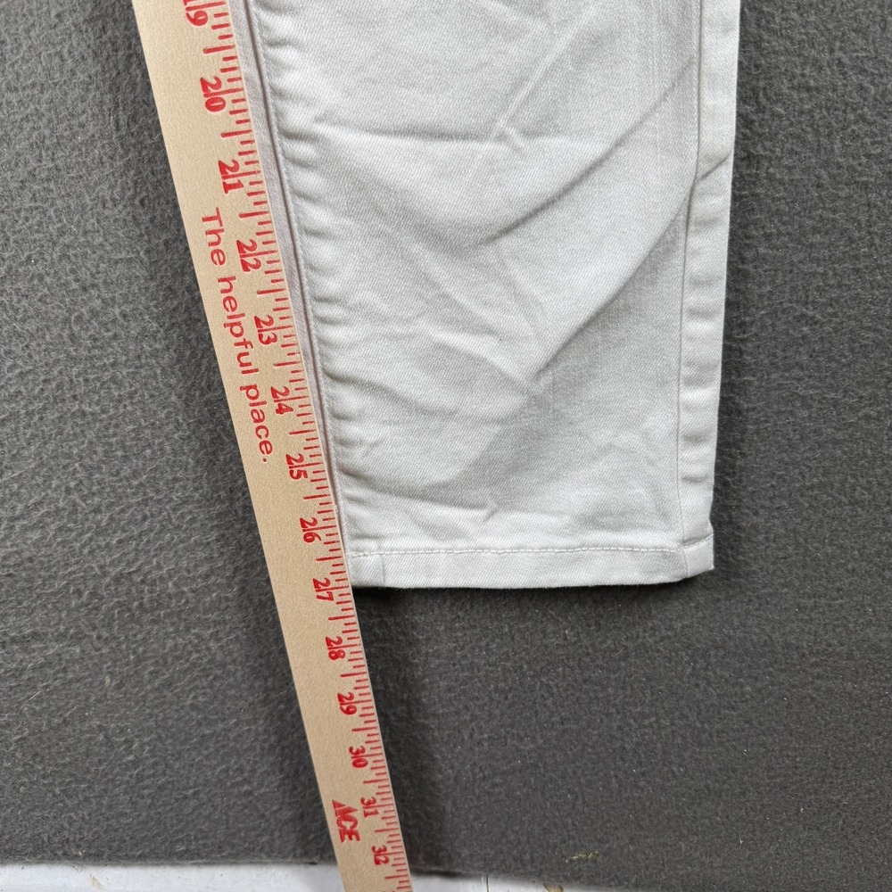 J Jill Jeans Women 8 Authentic Fit Slim Ankle White Street Casual Work Travel - Picture 5 of 12